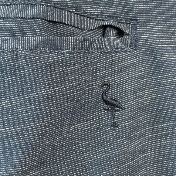 Tailorbyrd Mens Shorts 38 Blue Performance Golf Chino Flat Front Quick‎ Dry - Picture 3 of 7